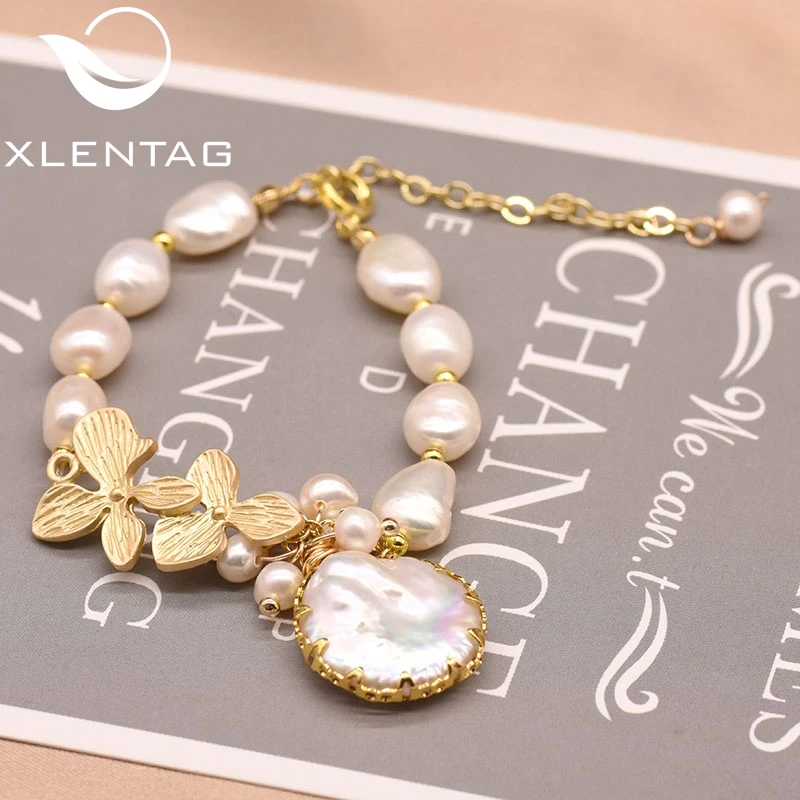 XlentAg Fine Handmade Fresh Water White Pearl Leaf Bracelets For Women Girl Lovers' Party Engagement Gift Moda Mujer 2019 GB0184
XlentAg Fine Handmade Fresh Water White Pearl Leaf Bracelets For Women Girl Lovers' Party Engagement Gift Moda Mujer 2019 GB0184