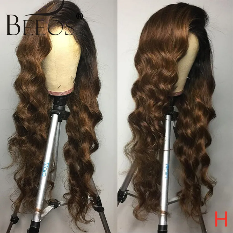Beeos 360 180% Ombre Colored 1bT30 Free Part Lace Frontal Human Hair Wig Pre Plucked Bleached Knots Brazilian Remy Hair
Beeos 360 180% Ombre Colored 1bT30 Free Part Lace Frontal Human Hair Wig Pre Plucked Bleached Knots Brazilian Remy Hair