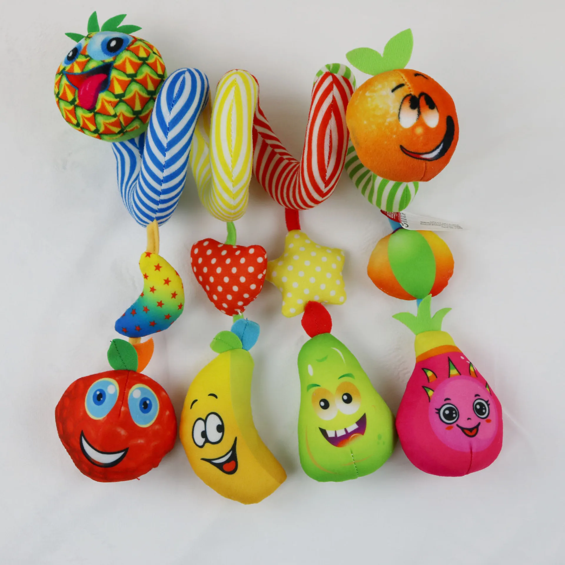 SKK Baby Newborns Toy 0-1-Year-Old Fruit Modeling Bed Hanging Rattle with IC Music Infant Hot Selling 
SKK Baby Newborns Toy 0-1-Year-Old Fruit Modeling Bed Hanging Rattle with IC Music Infant Hot Selling
