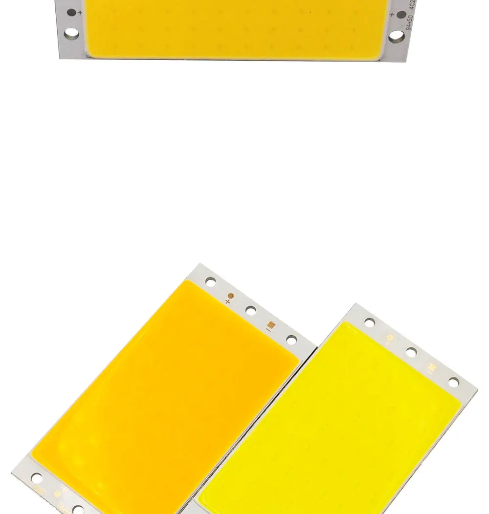 15W COB LED Strip Light Lamp Bulb 12V White Blue Red Epistar LED Chip On Board for DIY Work Car Lights 94x50MM 1500LM (5)