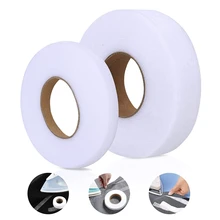 

60M White Double-sided Non-woven Adhesive Cloth Hem Tape Sewing Accessory Tape Cloth Apparel Fusible Interlining Clothing Tools