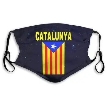 Flag Catalonia Mouth Cover Mask with PM2.5 Filters 5 Layers of Protection for Unisex Black
Flag Catalonia Mouth Cover Mask with PM2.5 Filters 5 Layers of Protection for Unisex Black