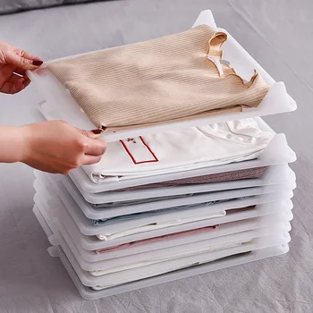5Pcs/Set Multi-Function Folding Board Creative Storage Organization Convenient Fast Clothes Fold Board T-shirt Document Folder
5Pcs/Set Multi-Function Folding Board Creative Storage Organization Convenient Fast Clothes Fold Board T-shirt Document Folder