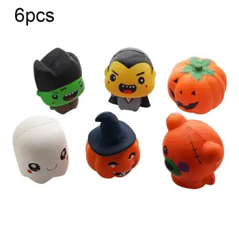 Creative Squeezing Pumpkin/Cloud Slow Rebound Vent Decompressive Toy Halloween Soft Simulation Pumpkin Squeeze Stress Relief Toy
Creative Squeezing Pumpkin/Cloud Slow Rebound Vent Decompressive Toy Halloween Soft Simulation Pumpkin Squeeze Stress Relief Toy