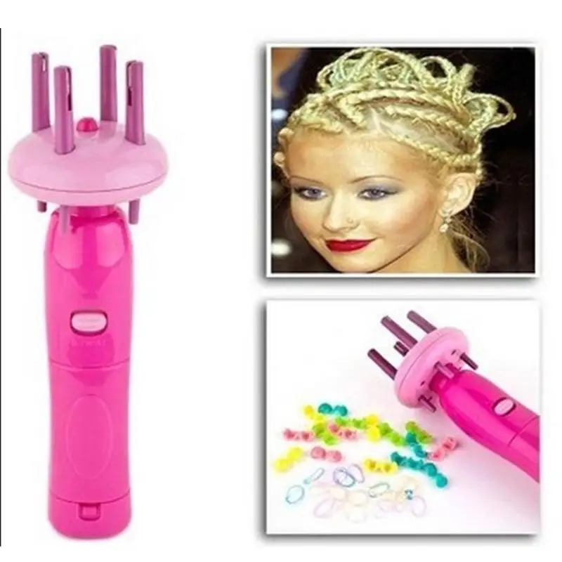 Electronic Automatic DIY Stylish Hairstyle Tool Braid Machine Hair Weave Roller Twist Braider Device Kit for Women Girls
Electronic Automatic DIY Stylish Hairstyle Tool Braid Machine Hair Weave Roller Twist Braider Device Kit for Women Girls