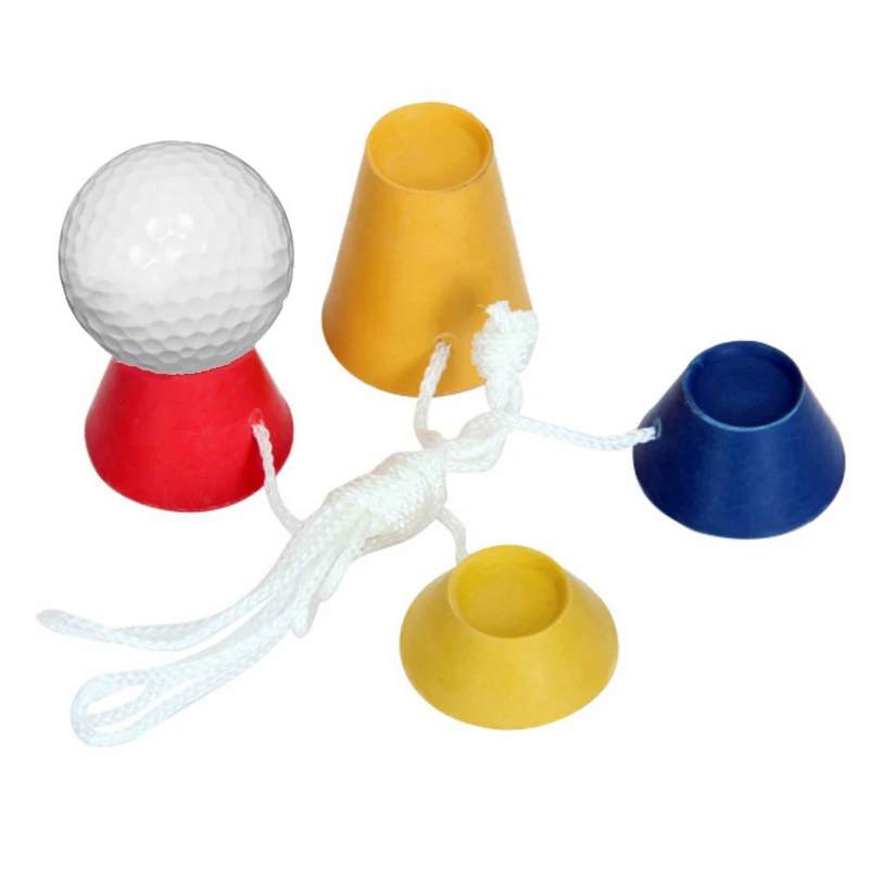 Description Picture 5 of item4IN1 Golf Rubber Tees Winter Tee Set 33mm Golf Training Soft Cushion Rubber Kits C1O4