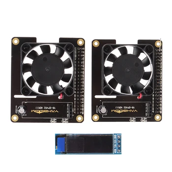 Pi 4 Intelligent Control Fan Speed Temperature Control LCD Ice Fan Expention Board for Pi 4 Model B/3B+/3B
Pi 4 Intelligent Control Fan Speed Temperature Control LCD Ice Fan Expention Board for Pi 4 Model B/3B+/3B