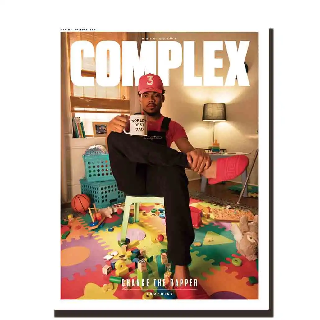M986 Шелковый постер Chance The Rapper Обложка для журнала художественный художественные