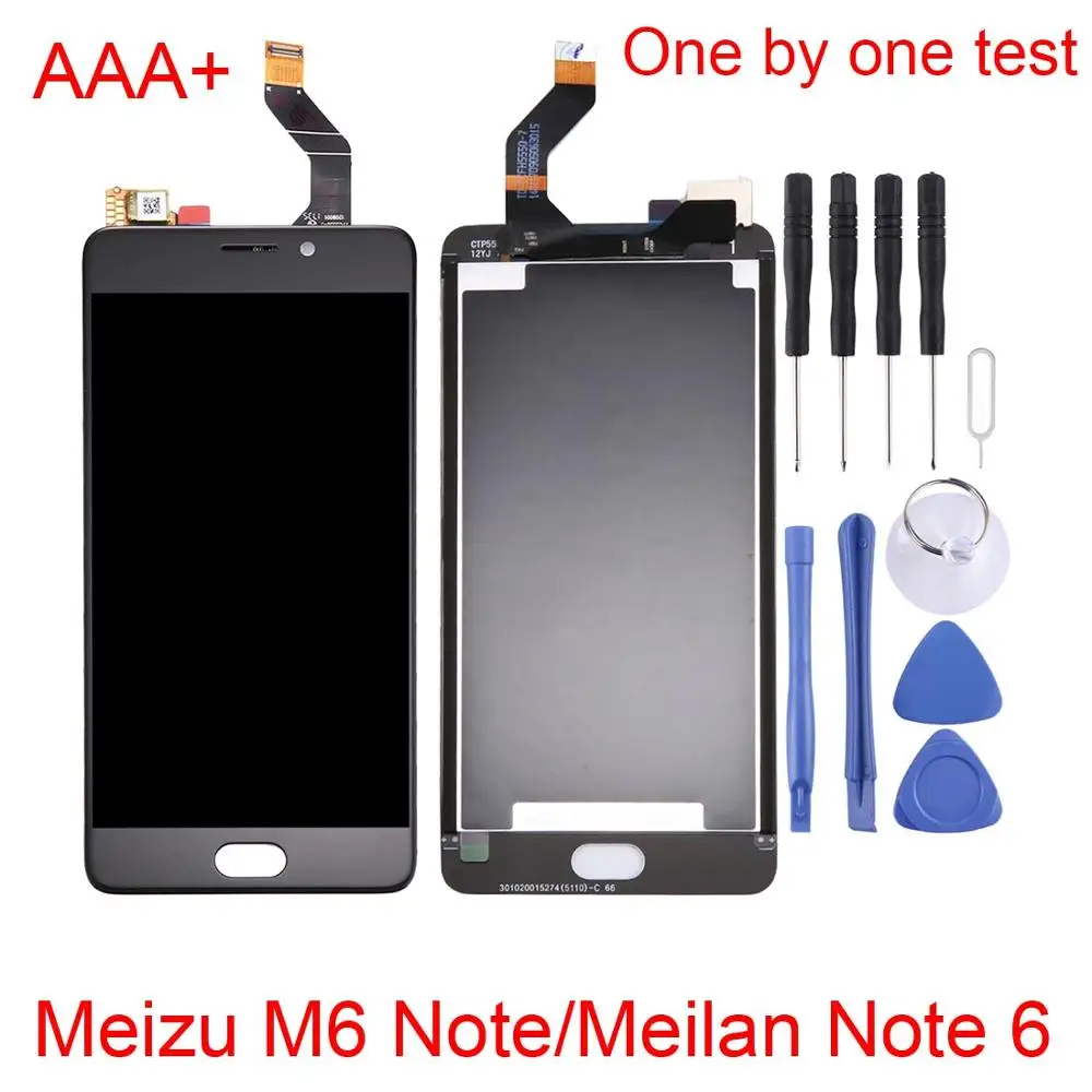 

For Meizu M6 Note / Meilan Note 6 Material LCD Screen and Digitizer Full Assembly