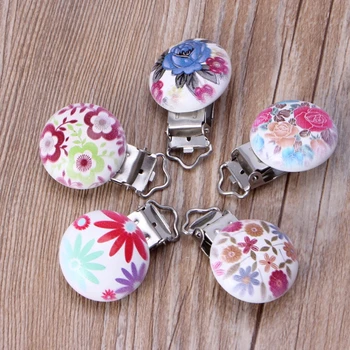 5Pcs Wooden Baby Pacifier Clips Flower Mixed Pattern Infant Soother Clasp Holder U50F
5Pcs Wooden Baby Pacifier Clips Flower Mixed Pattern Infant Soother Clasp Holder U50F