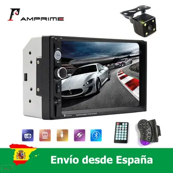 AMprime Car radio 2Din 7'' HD Player MP5 Touch Screen Digital Android Phone Mirror Link FM AUX USB SD With steering control
AMprime Car radio 2Din 7'' HD Player MP5 Touch Screen Digital Android Phone Mirror Link FM AUX USB SD With steering control