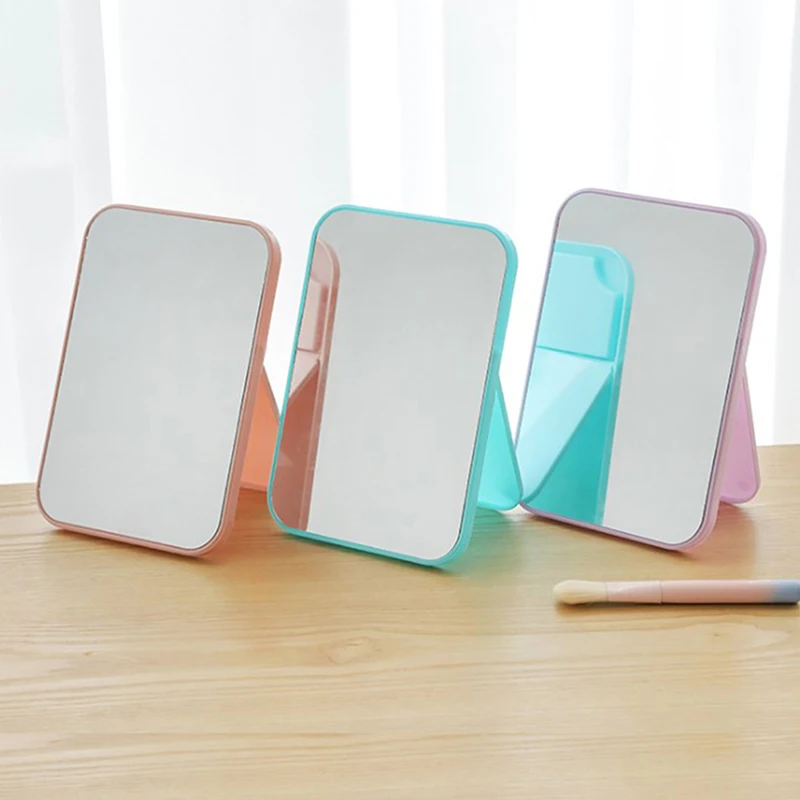 1PCS Makeup Mirror Desktop Vanity Mirror Large Folding Portable Square Princess Makeup Mirrors 5 Color
1PCS Makeup Mirror Desktop Vanity Mirror Large Folding Portable Square Princess Makeup Mirrors 5 Color