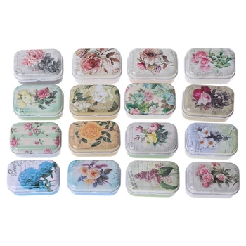 32pcs Colorful Flower Mini Tin Box Sealed Jar Packing Jewelry Candy Empty Coin Earrings Storage Container
32pcs Colorful Flower Mini Tin Box Sealed Jar Packing Jewelry Candy Empty Coin Earrings Storage Container