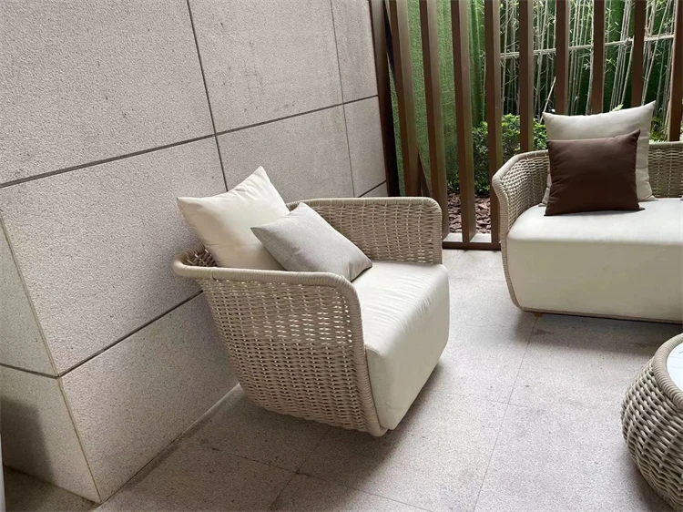Small Apartment Outdoor Garden Sofas Waterproof Courtyard Hotel Lounge Chairs Sunscreen Villa Living Room Furniture Leisure Sofa Small Apartment Outdoor Garden Sofas Waterproof Courtyard Hotel Lounge Chairs Sunscreen Villa Living Room Furniture Leisure Sofa