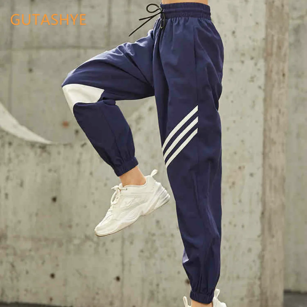 GUTASHYE Sport Drawstring Waist Black Jogging Pants Women Outdoor Gym Running Sportswear Loose Training Pants Sweatpants
GUTASHYE Sport Drawstring Waist Black Jogging Pants Women Outdoor Gym Running Sportswear Loose Training Pants Sweatpants