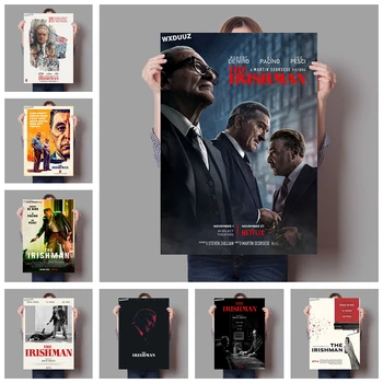 The Irishman They don't grow old movies HD posters painting painting art cafe bar room decoration canvas painting M458
The Irishman They don't grow old movies HD posters painting painting art cafe bar room decoration canvas painting M458