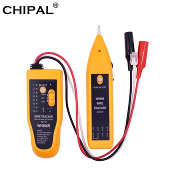 CHIPAL WH806R Cat5 Cat5E Cat6 RJ45 RJ11 Telephone Wire Tracker Tracer Toner Ethernet Network Cable Tester Detector Line Finder
CHIPAL WH806R Cat5 Cat5E Cat6 RJ45 RJ11 Telephone Wire Tracker Tracer Toner Ethernet Network Cable Tester Detector Line Finder