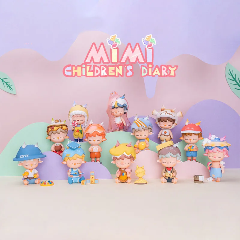 MIMI Children's Diary Series Figures Blind Box Guess Bag Toys Doll Cute Anime Figure Desktop Ornaments Gift Collection
MIMI Children's Diary Series Figures Blind Box Guess Bag Toys Doll Cute Anime Figure Desktop Ornaments Gift Collection