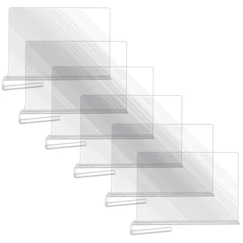 6 Pack Clear Acrylic Shelf Dividers For Closet, Wood Closets Shelf Separator and Organizer, For Kitchen Cabinets
6 Pack Clear Acrylic Shelf Dividers For Closet, Wood Closets Shelf Separator and Organizer, For Kitchen Cabinets