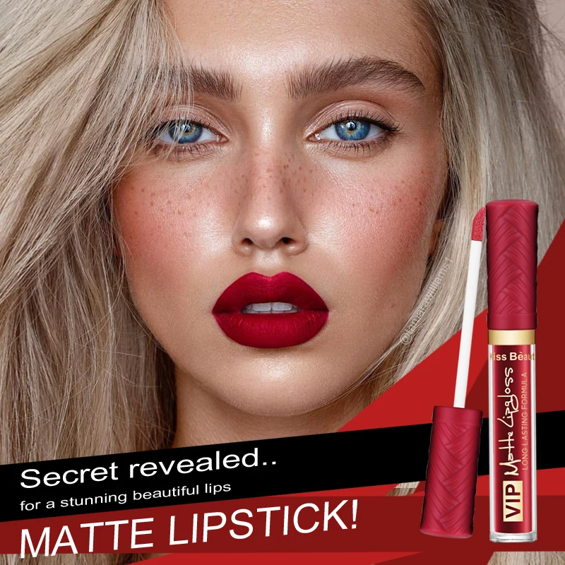 12 Colors Professional Velvet Matte Lip Gloss Moisturizing Waterproof Non-stick Cup Easy To Color Liquid Lip Gloss
12 Colors Professional Velvet Matte Lip Gloss Moisturizing Waterproof Non-stick Cup Easy To Color Liquid Lip Gloss