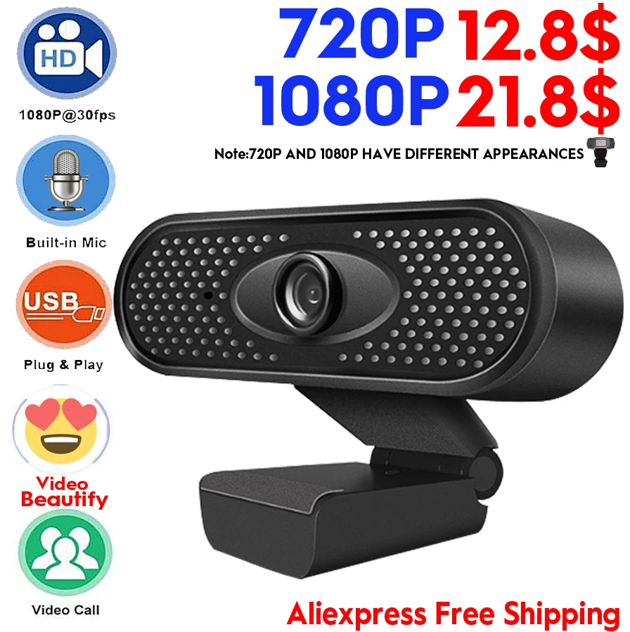 1920*1080P Video Beautification Webcam HD Usb Camera Built-in Microphone Drive-free PC Live Broadcast Video Call Conference Work
1920*1080P Video Beautification Webcam HD Usb Camera Built-in Microphone Drive-free PC Live Broadcast Video Call Conference Work