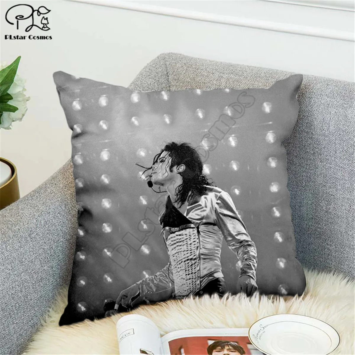 Michael Jackson pattern 3D printed Polyester Decorative Pillowcases Throw Pillow Cover Square Zipper Pillow cases style-3
Michael Jackson pattern 3D printed Polyester Decorative Pillowcases Throw Pillow Cover Square Zipper Pillow cases style-3