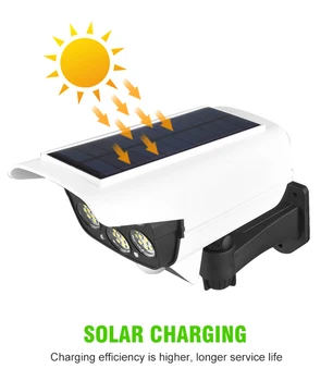 IP66 Waterproof 77 LED Wall Lamp Solar Light Motion Sensor Security Dummy Camera Remote Wireless Outdoor Flood Light
IP66 Waterproof 77 LED Wall Lamp Solar Light Motion Sensor Security Dummy Camera Remote Wireless Outdoor Flood Light