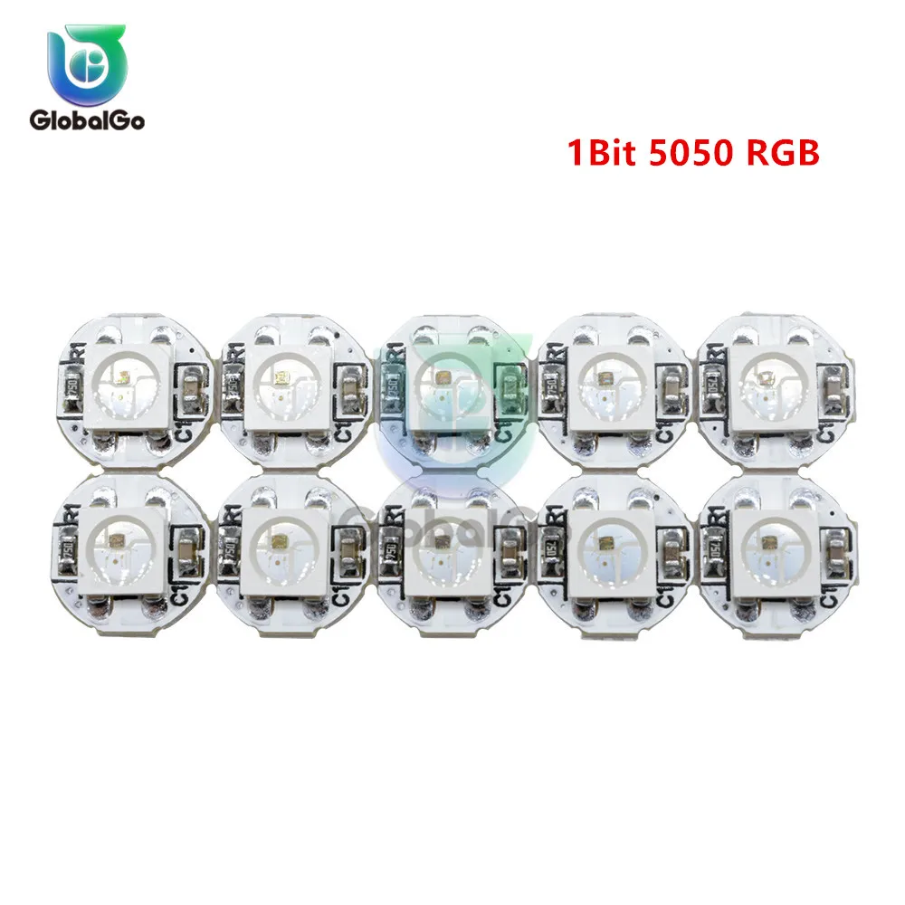 10pcs/Lot RGB LED Ring 1 Bit LED WS2812 WS2812B 5050 RGB LED Ring Lamp Light with Integrated Drivers Control LED Light Source
10pcs/Lot RGB LED Ring 1 Bit LED WS2812 WS2812B 5050 RGB LED Ring Lamp Light with Integrated Drivers Control LED Light Source