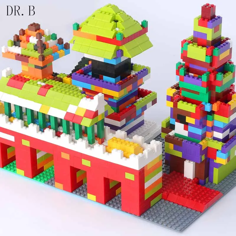 DR.B 300 Pieces small Building Blocks City DIY Creative Bricks Bulk Model Figures Educational Kids Toys Compatible All Brands
DR.B 300 Pieces small Building Blocks City DIY Creative Bricks Bulk Model Figures Educational Kids Toys Compatible All Brands