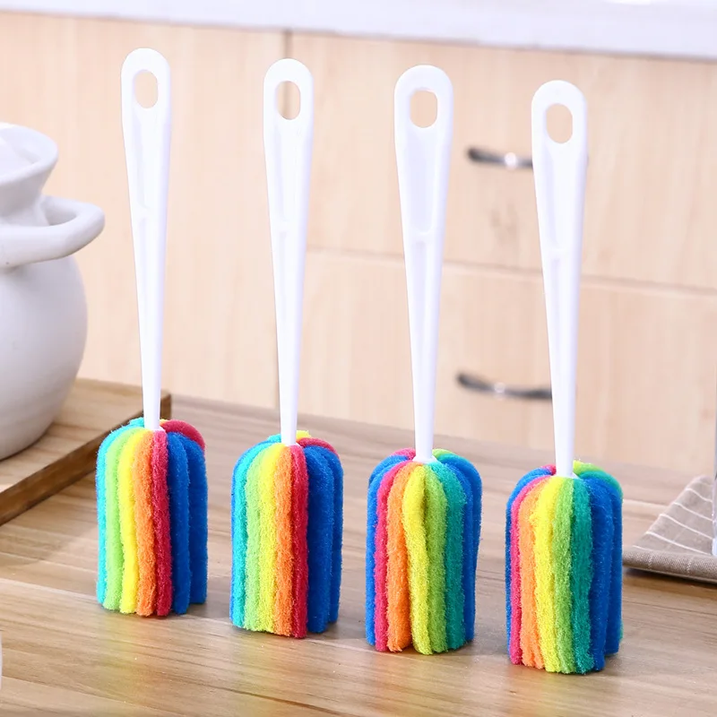 4Pcs Cup Brush Kitchen Cleaning Tool Sponge Brush For Wineglass Bottle Coffe Tea Glass Cup Mug handle Brush wholesale
4Pcs Cup Brush Kitchen Cleaning Tool Sponge Brush For Wineglass Bottle Coffe Tea Glass Cup Mug handle Brush wholesale