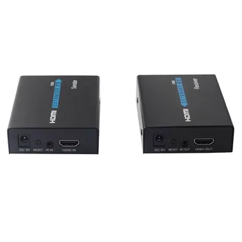 120m TCP/IP Router Transmitter Receiver Wireless HDMI Extender Network CAT5E/6 Ethernet Electronic Over Lan No Delay Infrared
120m TCP/IP Router Transmitter Receiver Wireless HDMI Extender Network CAT5E/6 Ethernet Electronic Over Lan No Delay Infrared