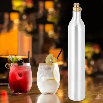 0.6L Soda Bottle Tank Soda Cylinder with Valve TR21*4 High Compressed Bottle with Refill Sodastream Adapter W21.8-14 or CGA 320
0.6L Soda Bottle Tank Soda Cylinder with Valve TR21*4 High Compressed Bottle with Refill Sodastream Adapter W21.8-14 or CGA 320