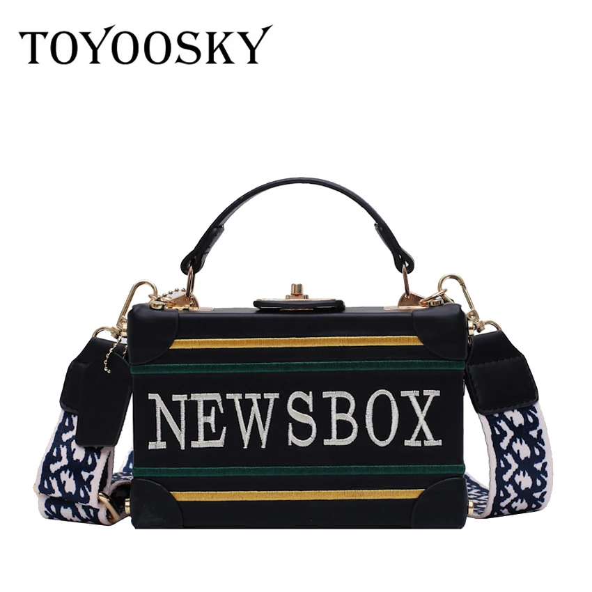 TOYOOSKY Vintage Handbags 2019 Winter Women Messenger Box Bag Letter Crossbody Shoulder Bags Small Retro Handbag Purse
TOYOOSKY Vintage Handbags 2019 Winter Women Messenger Box Bag Letter Crossbody Shoulder Bags Small Retro Handbag Purse