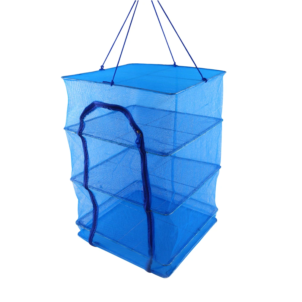 Foldable Fish Network Clothes Drying Rack Foldable Mesh Hanging Vegetable Dishes Dryer Hanger Fishing Accessories
Foldable Fish Network Clothes Drying Rack Foldable Mesh Hanging Vegetable Dishes Dryer Hanger Fishing Accessories