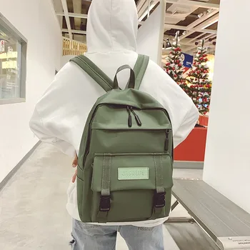 Backpack Women Fashion Solid Color School Bag For Teenage Girl Children Travel Korean Bagpack Luxury Bookbag Female Rucksack
Backpack Women Fashion Solid Color School Bag For Teenage Girl Children Travel Korean Bagpack Luxury Bookbag Female Rucksack