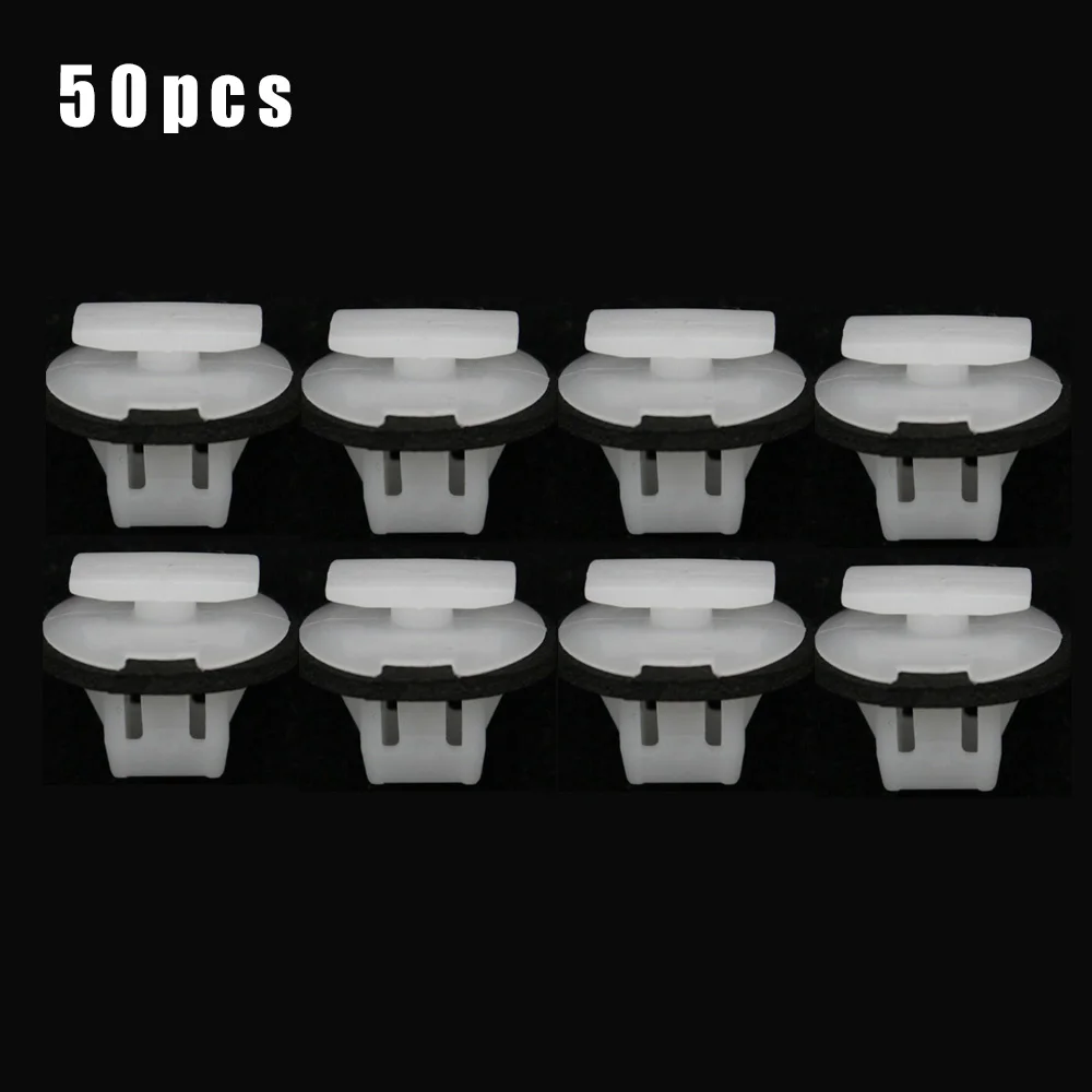 50pcs Car Fender Moulding Clip With Sealer For Nissan Exterior-Wheel Fender Flare Molding Clip White 76882JG10A Car Clips
50pcs Car Fender Moulding Clip With Sealer For Nissan Exterior-Wheel Fender Flare Molding Clip White 76882JG10A Car Clips