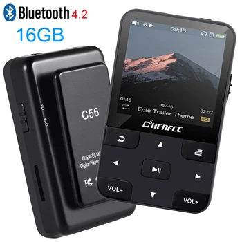 New Clip MP3 Player with Bluetooth4.0 HIFI Music Player 16GB with Pedometer FM Radio Recorder Support TF Card+Free Armband
New Clip MP3 Player with Bluetooth4.0 HIFI Music Player 16GB with Pedometer FM Radio Recorder Support TF Card+Free Armband