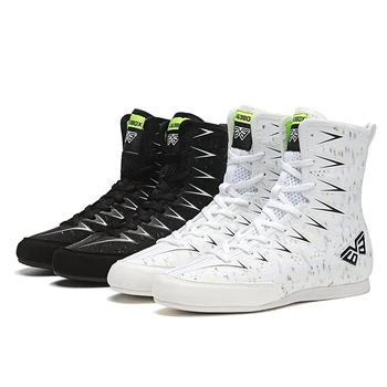2020 New Kid Wrestling Shoes Boys Girls Boxing Sneaker High Top Breathable Non-slip Child Weightlifting Balck White Sneakers
2020 New Kid Wrestling Shoes Boys Girls Boxing Sneaker High Top Breathable Non-slip Child Weightlifting Balck White Sneakers