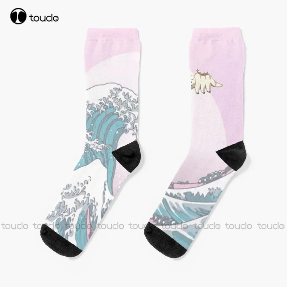 The Great Appa The Great Wave Avatar Japanese носки с символикой аниме Youth Black Soccer Socks, индивидуальная цифровая печать на 360 °
The Great Appa The Great Wave Avatar Japanese носки с символикой аниме Youth Black Soccer Socks, индивидуальная цифровая печать на 360 °