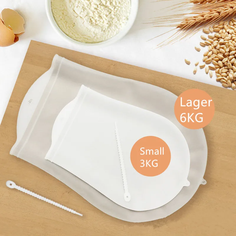 Silicone Kneading Dough Bag Lager/Small Flour-Mixing Bag Cooking Pastry Tools Household Kitchen Utensils Baking Accessories
Silicone Kneading Dough Bag Lager/Small Flour-Mixing Bag Cooking Pastry Tools Household Kitchen Utensils Baking Accessories