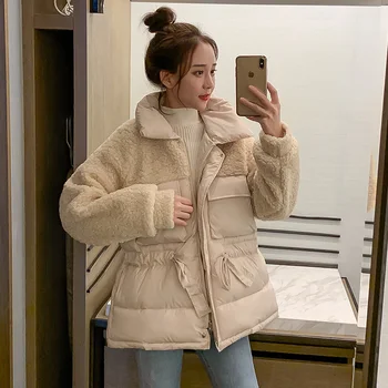 Fleece Faux Fur Jacket Coat Women Winter 2019 New Pockets Thick Teddy Cotton Coat Female Soft Plush Overcoat Parka Veste Femme
Fleece Faux Fur Jacket Coat Women Winter 2019 New Pockets Thick Teddy Cotton Coat Female Soft Plush Overcoat Parka Veste Femme