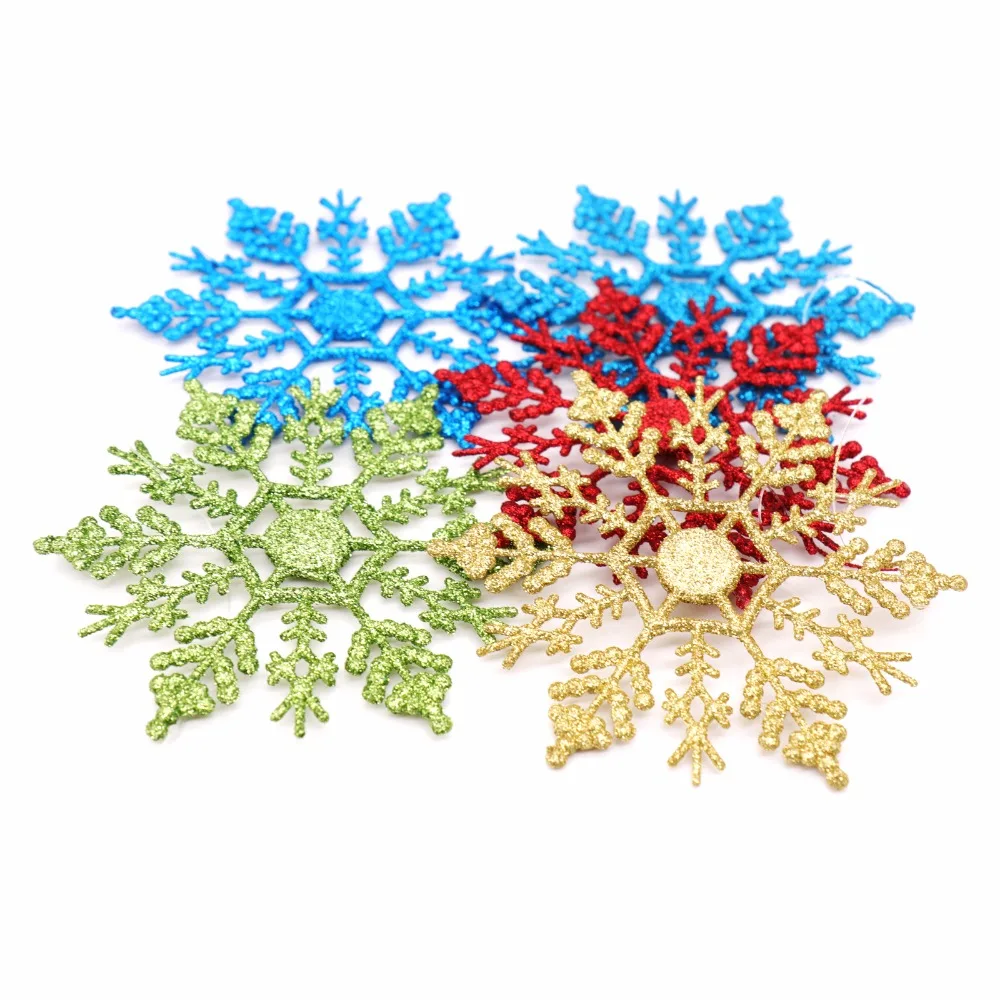 12Pcs/Lot Plastic Artificial Snowflake Christmas Tree Pendants Xmas Ornaments New Year Home Party Supplies Decoration Kids Gifts
12Pcs/Lot Plastic Artificial Snowflake Christmas Tree Pendants Xmas Ornaments New Year Home Party Supplies Decoration Kids Gifts
