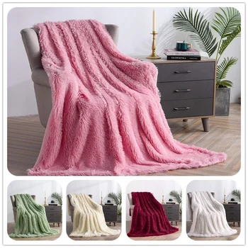 Decorative Extra Soft Faux Fur Blanket,Reversible Fuzzy Lightweight Long Hair Shaggy Blanket for Couch Sofa Bed 
Decorative Extra Soft Faux Fur Blanket,Reversible Fuzzy Lightweight Long Hair Shaggy Blanket for Couch Sofa Bed