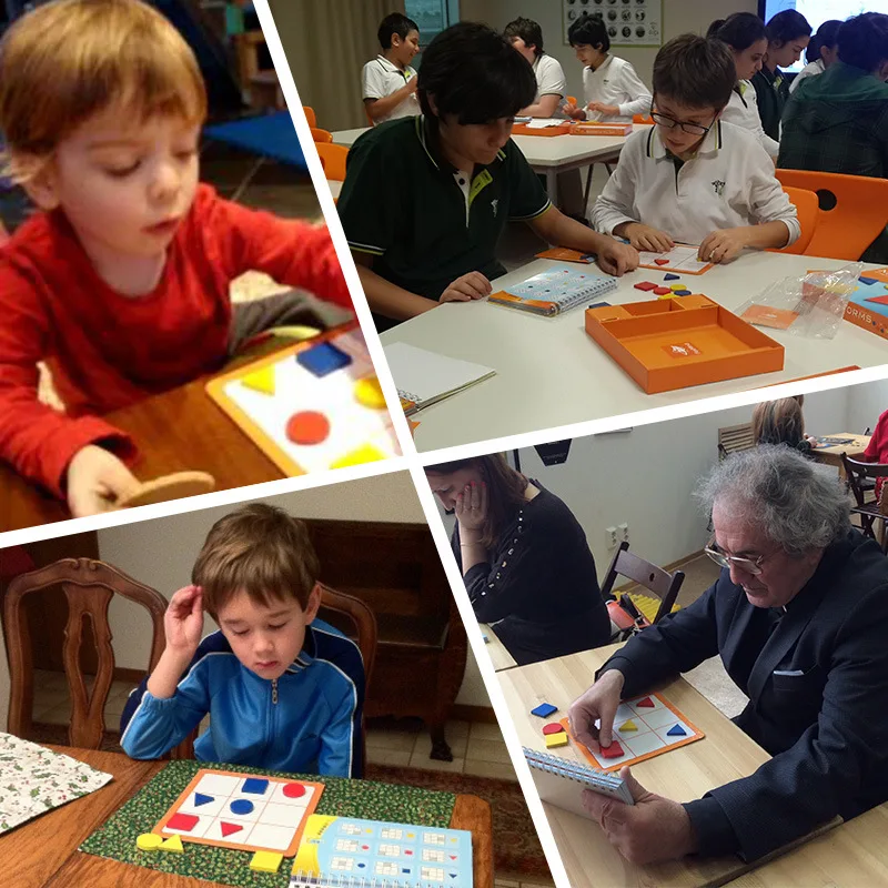 Stem Children'S Educational Table Game foxmind zhi hui fang zhou Meta Forms Mathematics Logical Thinking Toy
Stem Children'S Educational Table Game foxmind zhi hui fang zhou Meta Forms Mathematics Logical Thinking Toy