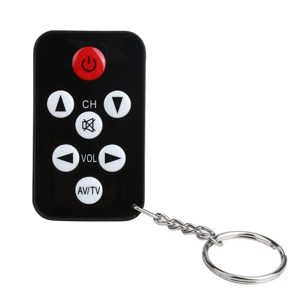Universal Infrared Wireless IR TV Controller 7 Keys Television Keychain Remote Control Replacement for Philips
Universal Infrared Wireless IR TV Controller 7 Keys Television Keychain Remote Control Replacement for Philips
