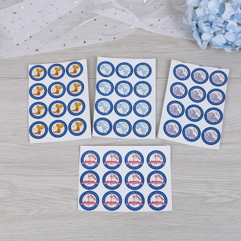 3CM Dinosaur Sticker Labels Personalized Seals Ideal for Party Bags Presentations Gift Boxes Bottles Crafts
3CM Dinosaur Sticker Labels Personalized Seals Ideal for Party Bags Presentations Gift Boxes Bottles Crafts