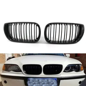 2Pcs/Set Bright Black Grilles Front Kidney Grill Left and Right for BMW E46 3 Series 4 Door 318I 320I 325I 330I 02-05
2Pcs/Set Bright Black Grilles Front Kidney Grill Left and Right for BMW E46 3 Series 4 Door 318I 320I 325I 330I 02-05