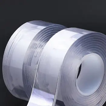 Reusable Double-Sided Adhesive Nano Transparent Tape Removable Sticker Washable Adhesive Loop Disks Tie Glue Gadget
Reusable Double-Sided Adhesive Nano Transparent Tape Removable Sticker Washable Adhesive Loop Disks Tie Glue Gadget