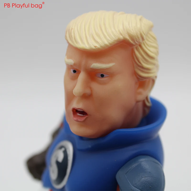 Trump Cosplay PVC action figure Novelty action figure Super Hero collections Children doll toy Christmas gifts