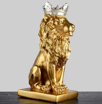 Lion Resin Statues For Decoration Lion Statue Resin Figurine/Sculpture Model Crafts Animal Abstract Nordic Decoration Home Decor
Lion Resin Statues For Decoration Lion Statue Resin Figurine/Sculpture Model Crafts Animal Abstract Nordic Decoration Home Decor